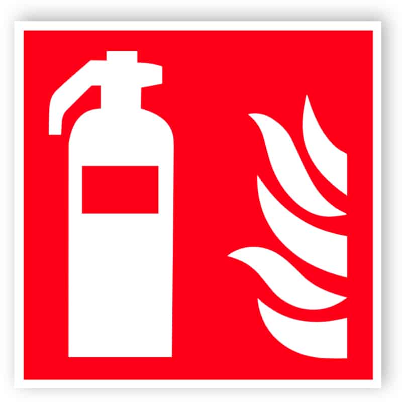Feuerlöscher-Zeichen 2