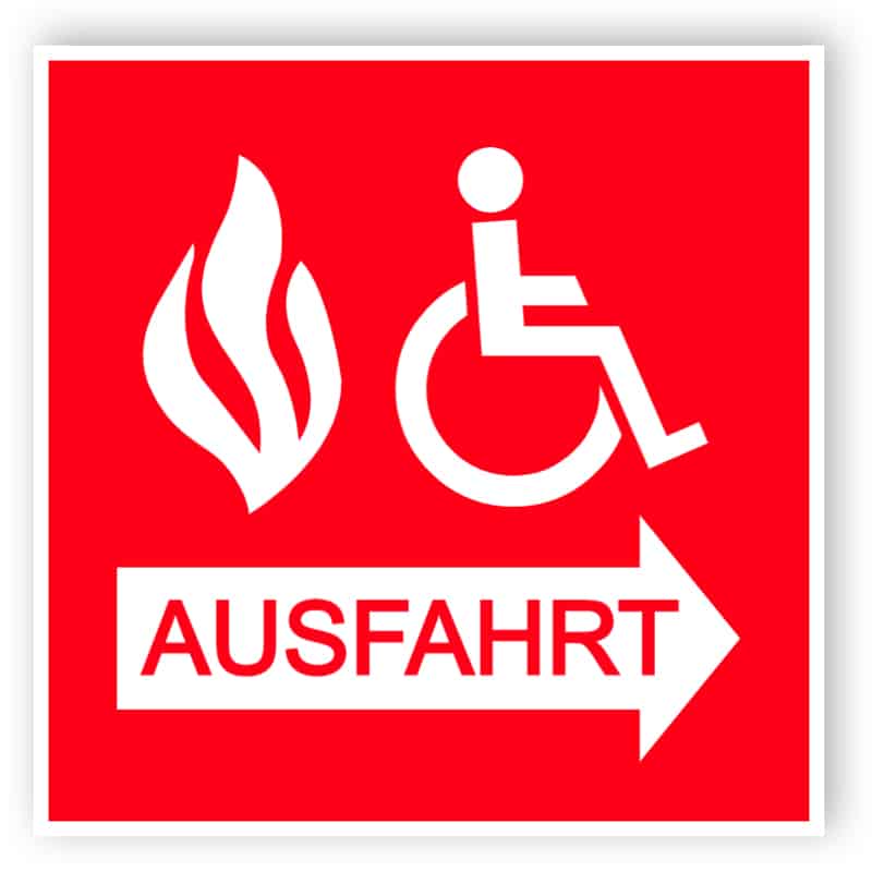 Kombi-Schild Löschdecke