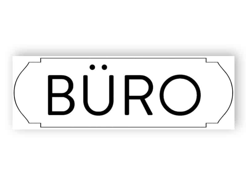 Büro Zeichen