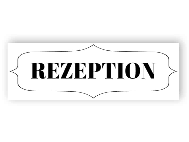Rezeption Zeichen