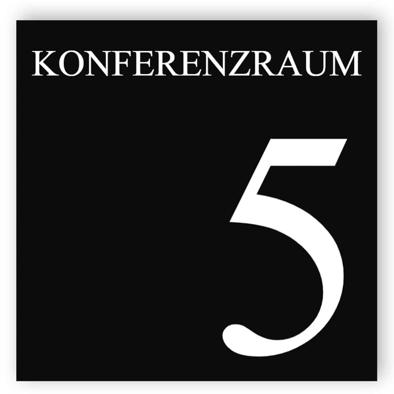 Konferenzraum Zeichen