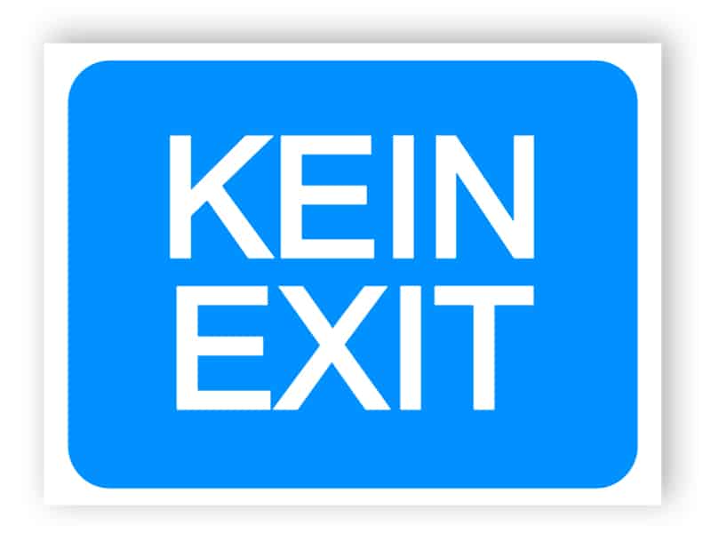 Ausfahrt aus einem Parkplatz, private Zufahrtsstraße oder das Eigentum von einer öffentlichen Straße nicht erlaubt Zeichen