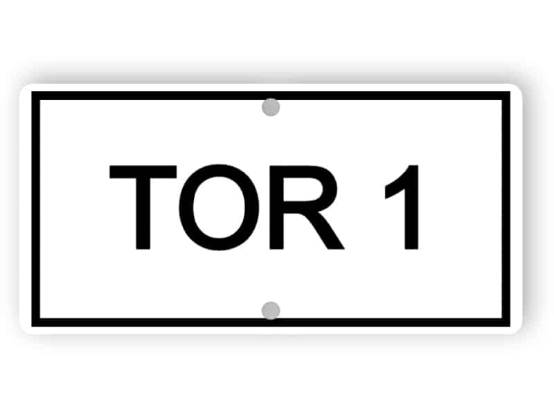 Tor 1 Zeichen