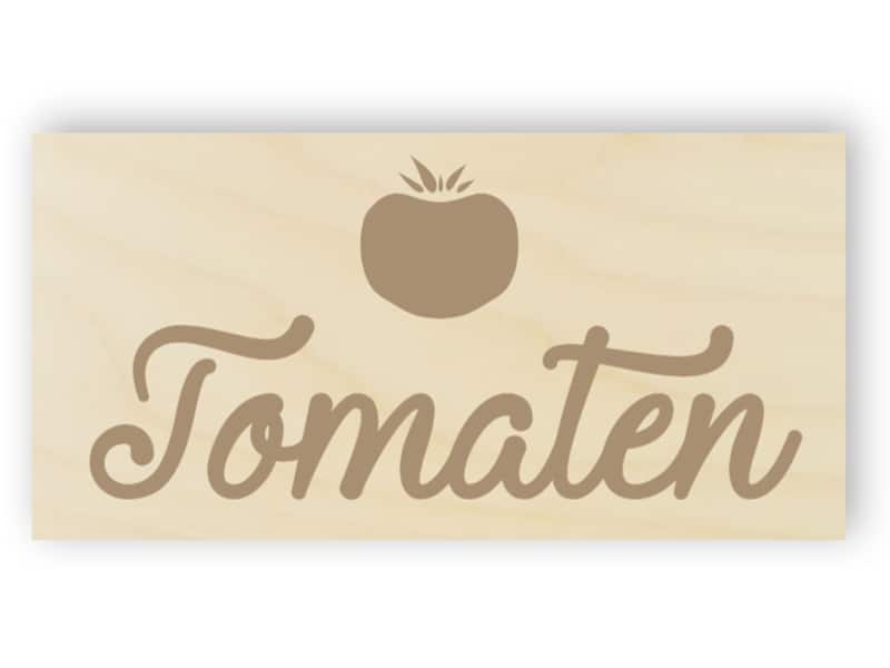 Tomaten Zeichen