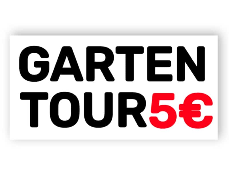 Garten-Tour Zeichen