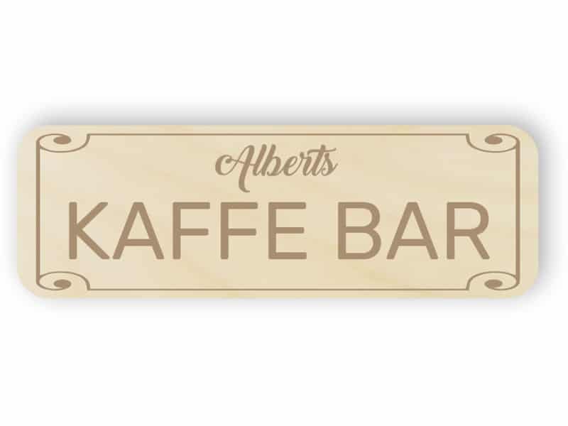 Kaffee-Bar Zeichen