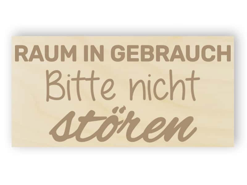 Holz Stören Sie nicht Zeichen