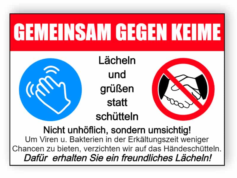 Gemeinsam gegen Keime