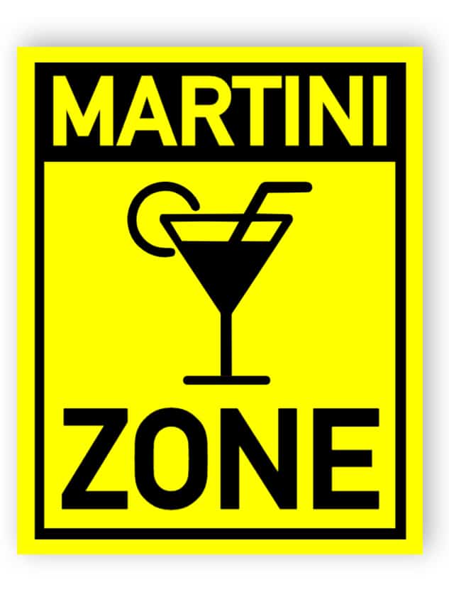 Martini Zone Zeichen