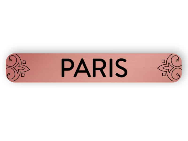 Paris - Rotgold Zeichen